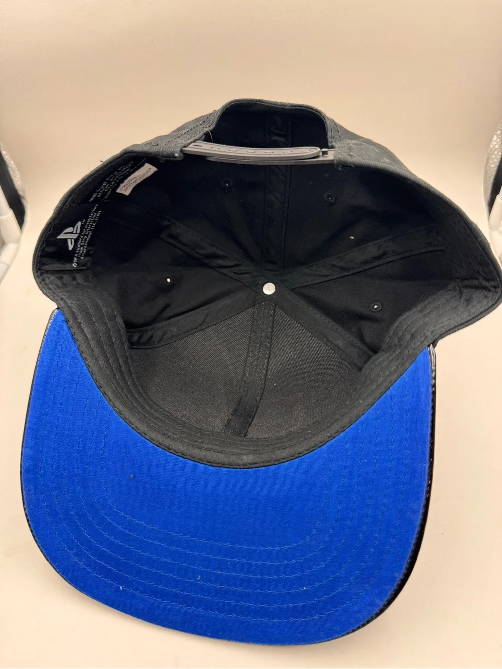 Sony PlayStation Buttons Snapback Hat Officially Licensed PS4 PS5 Faux Leather